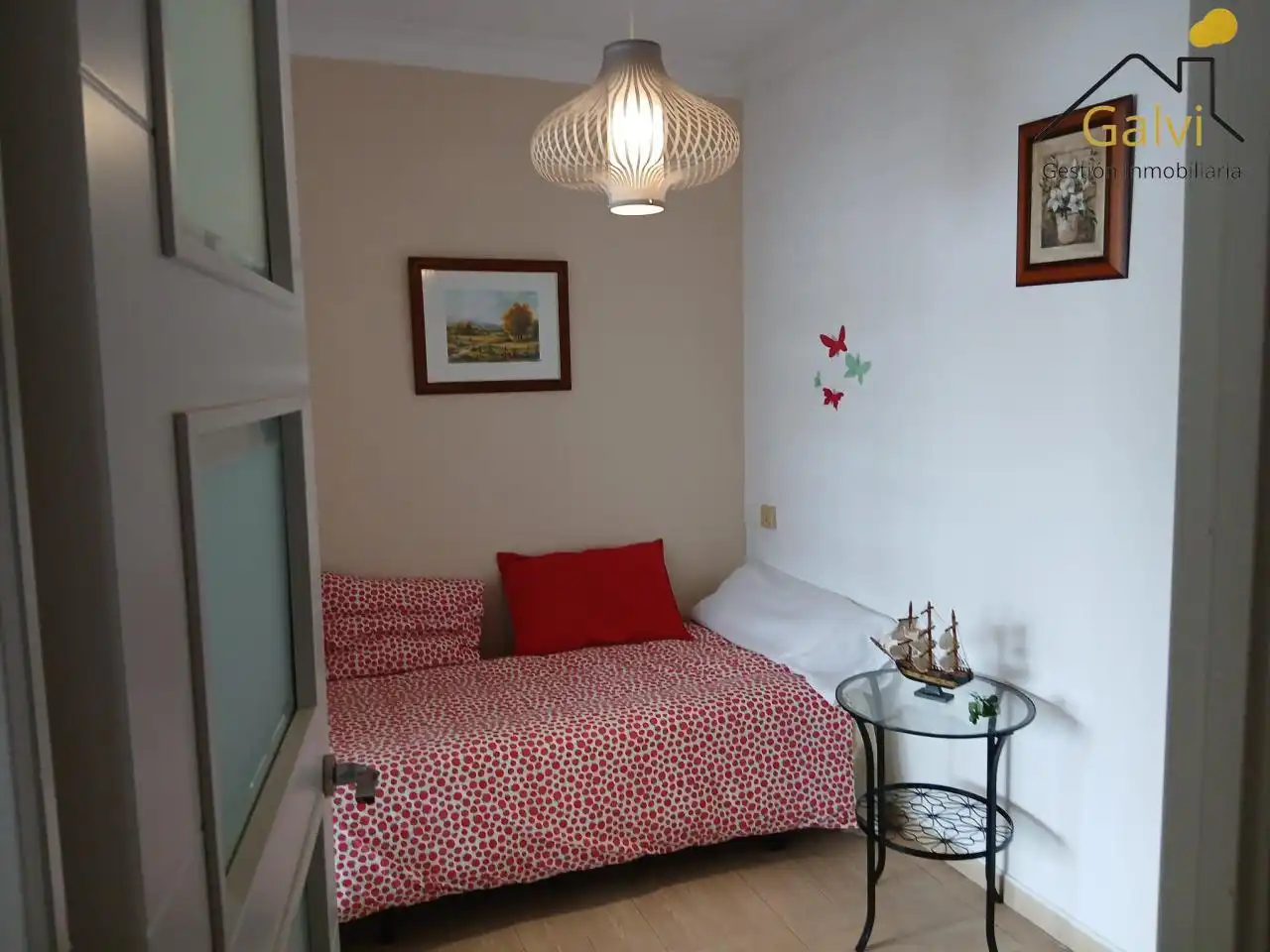 Schlafzimmer von Wohnung zum Verkauf in Pontedeume mit Heizung, Abstellraum und Möbliert