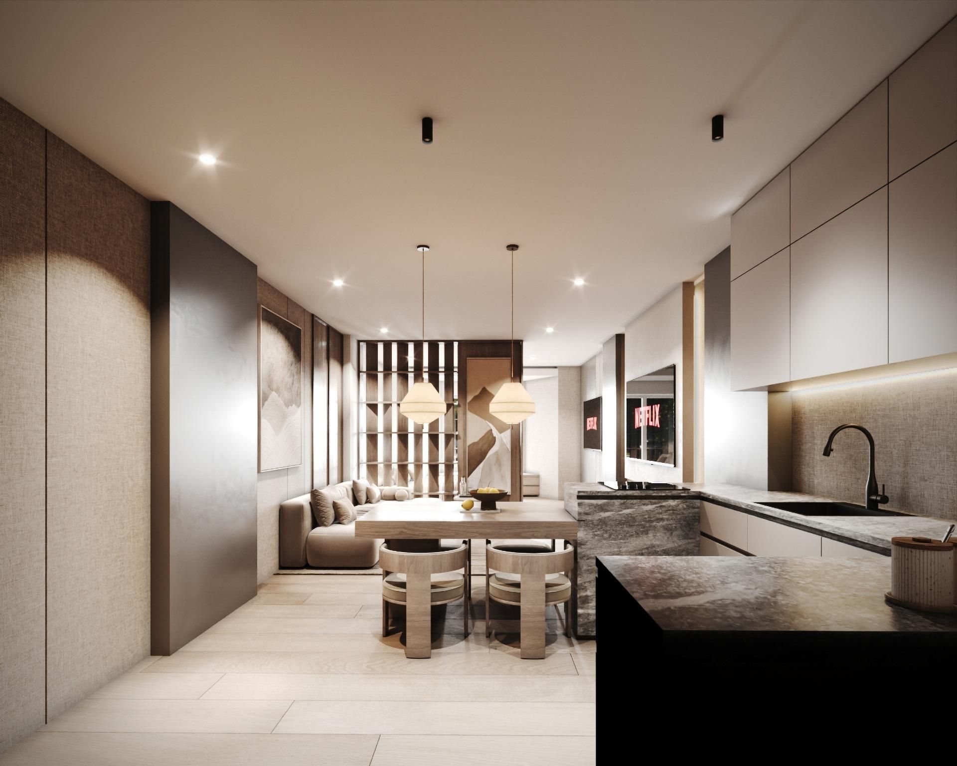 Dining room of Flat for sale in Torremolinos