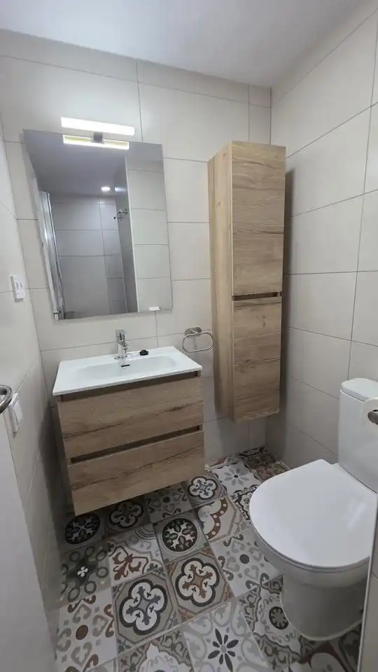 Baño de Piso de alquiler en Terrassa con Calefacción, Amueblado y Balcón