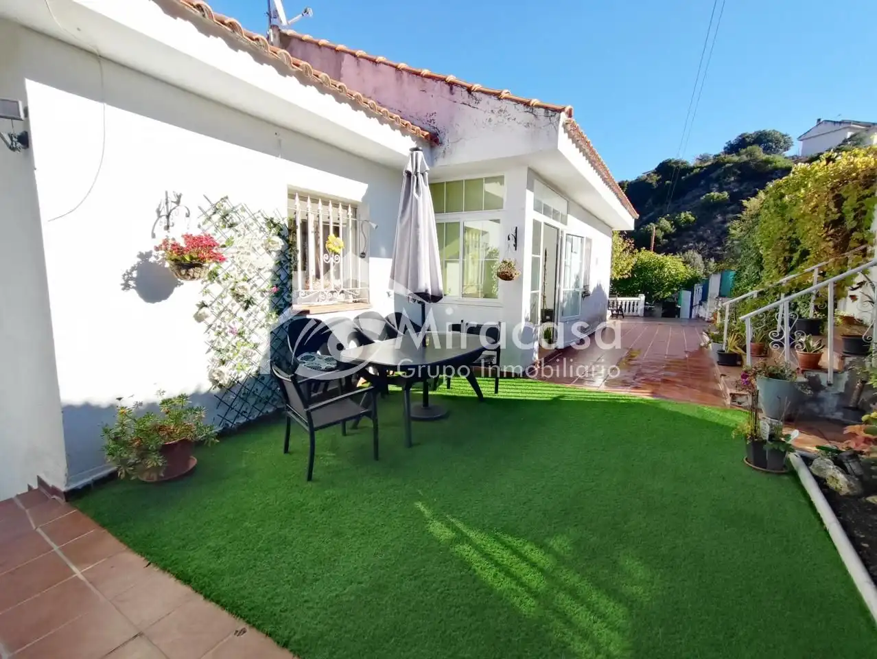 Vista exterior de Casa o chalet en venta en Ambite con Jardín privado y Terraza