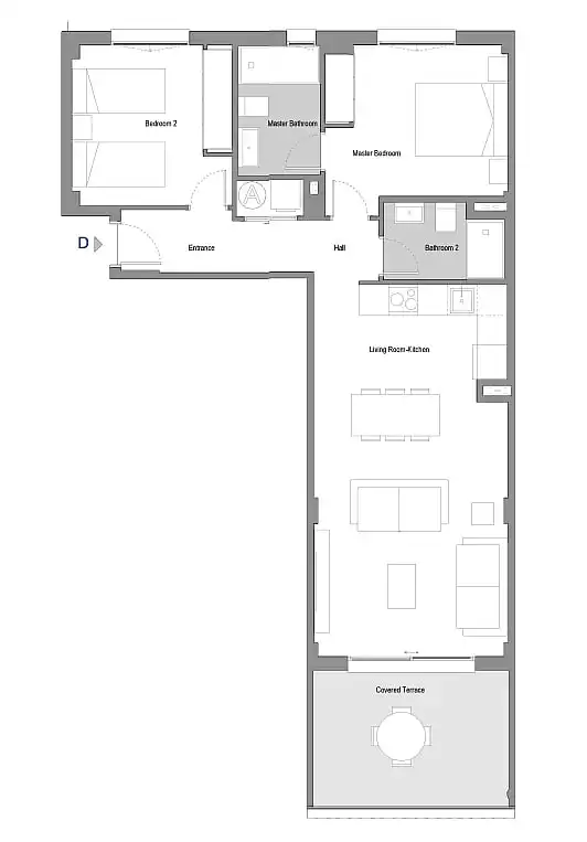 Apartamento con ascensor en venta en Hipódromo - Cerrado del Águila, imagen 17
