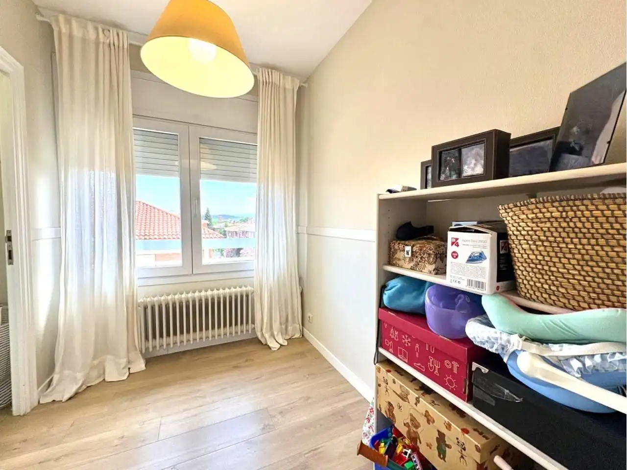 Schlafzimmer von Maisonette zum Verkauf in Sant Cugat del Vallès mit Klimaanlage, Heizung und Parkett