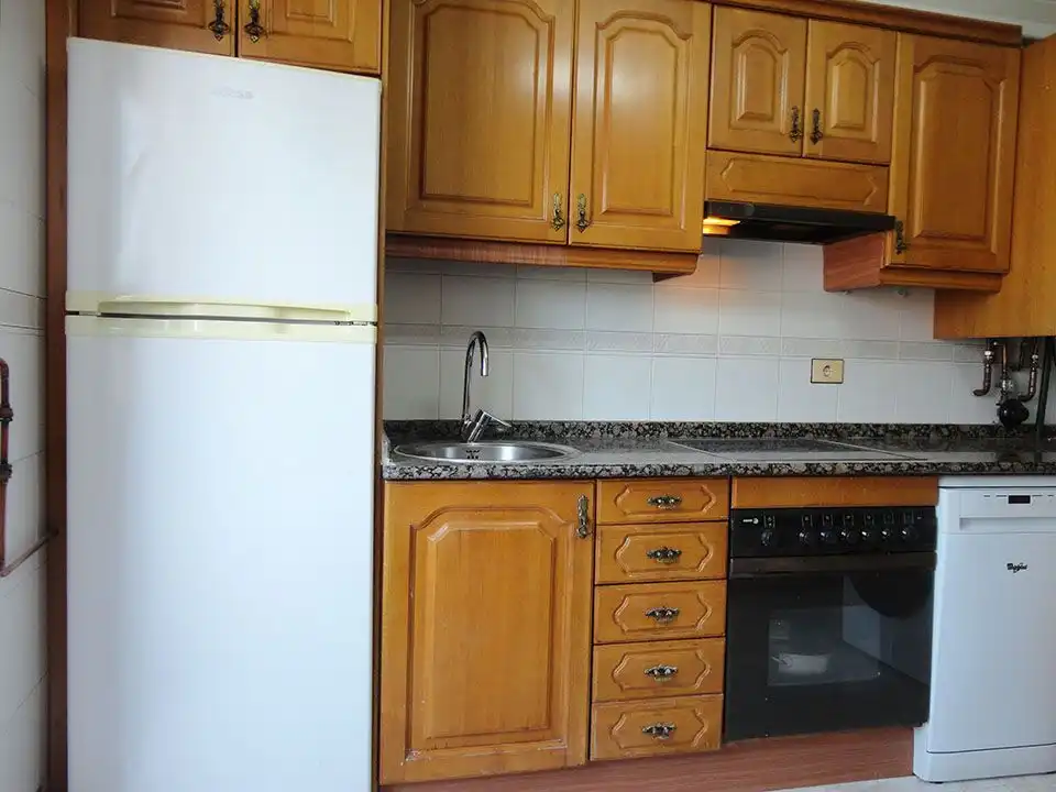 Kitchen of Flat for sale in Salas de los Infantes  with Heating, Terrace and Storage room