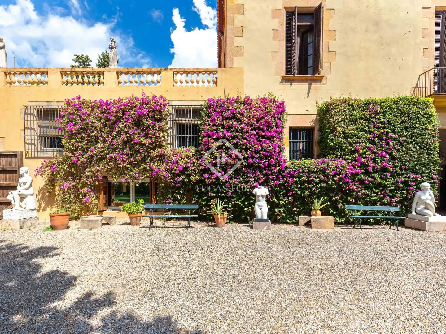Garden of Houses for sale in Esplugues de Llobregat  with Air Conditioner, Heating and Private garden