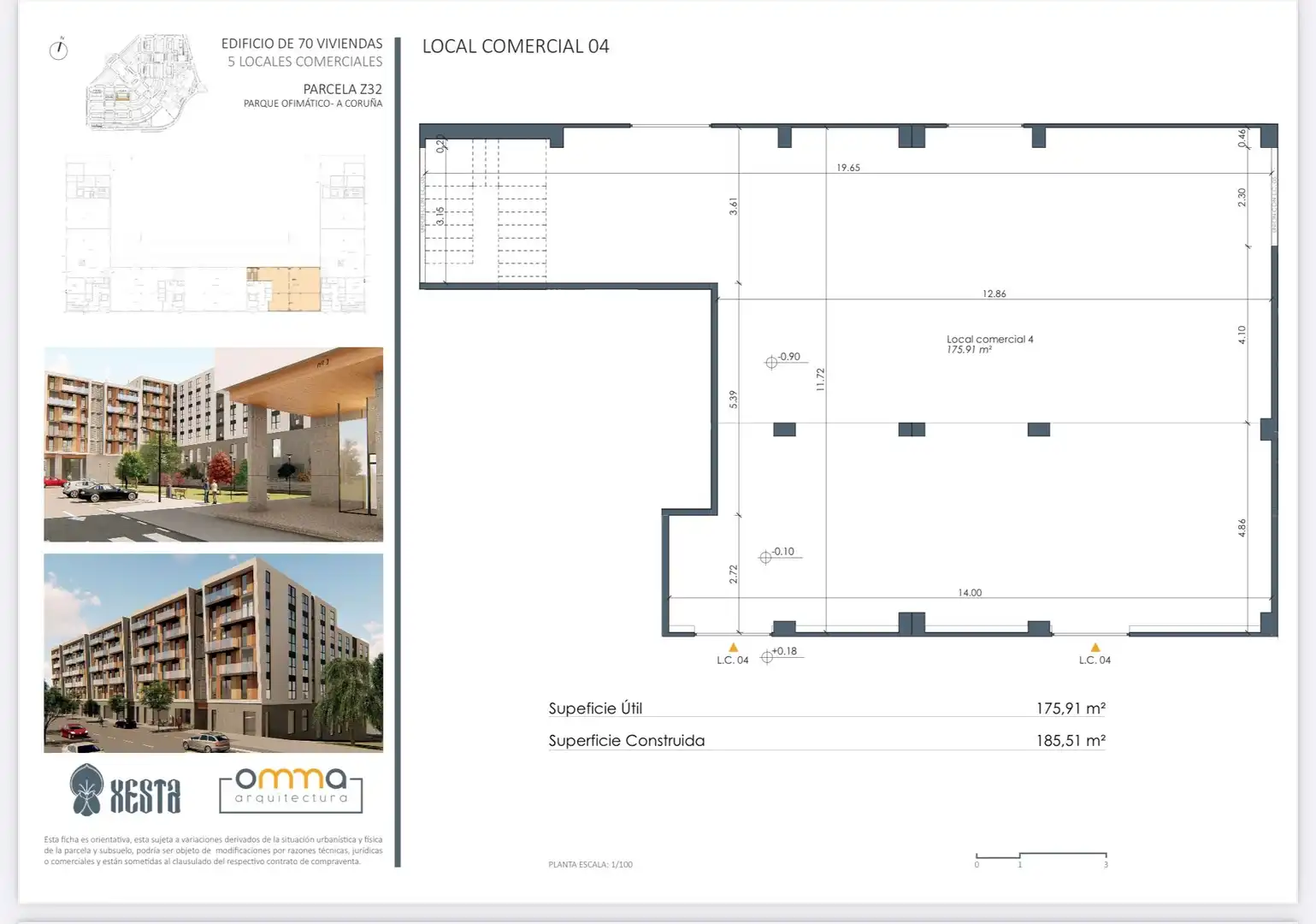 Business premises for sale in Avenida As Fresas de Eirís, imagen 11