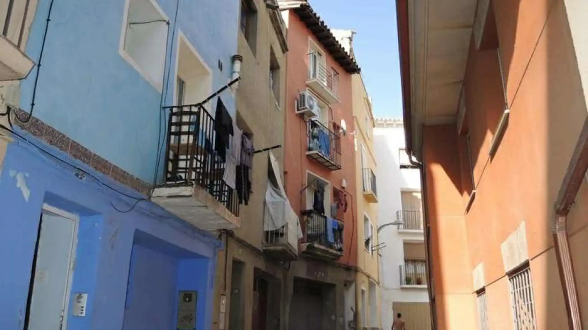 Vista exterior de Pis en venda en Fraga