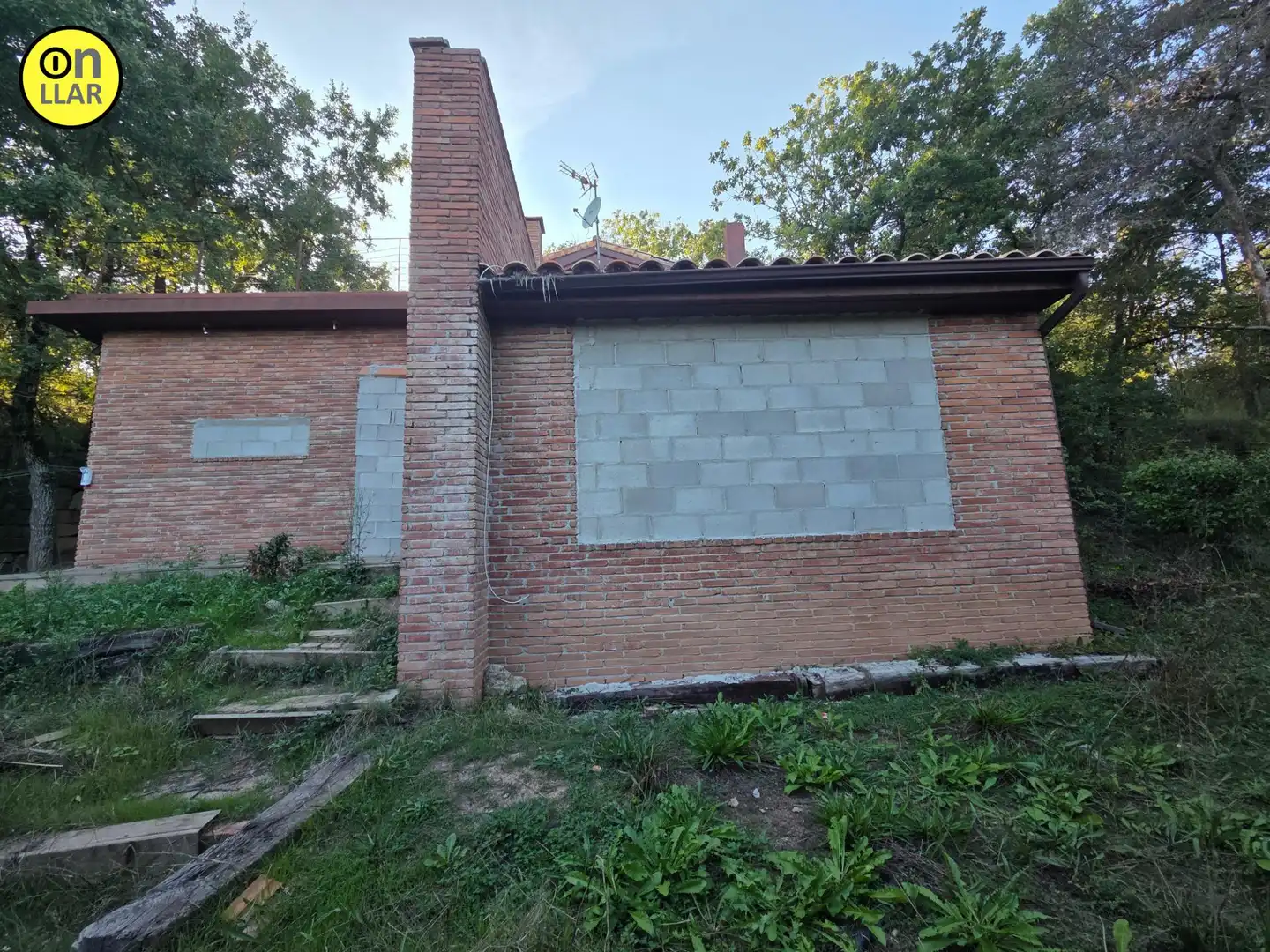 Vista exterior de Casa o chalet en venta en Moià con Jardín privado