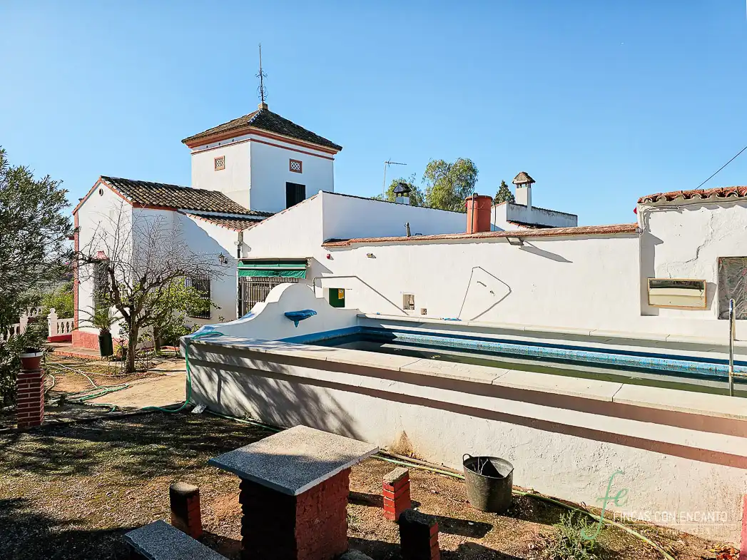 Exterior view of Country homes for sale in Puente Genil  with Terrace and Swimming Pool