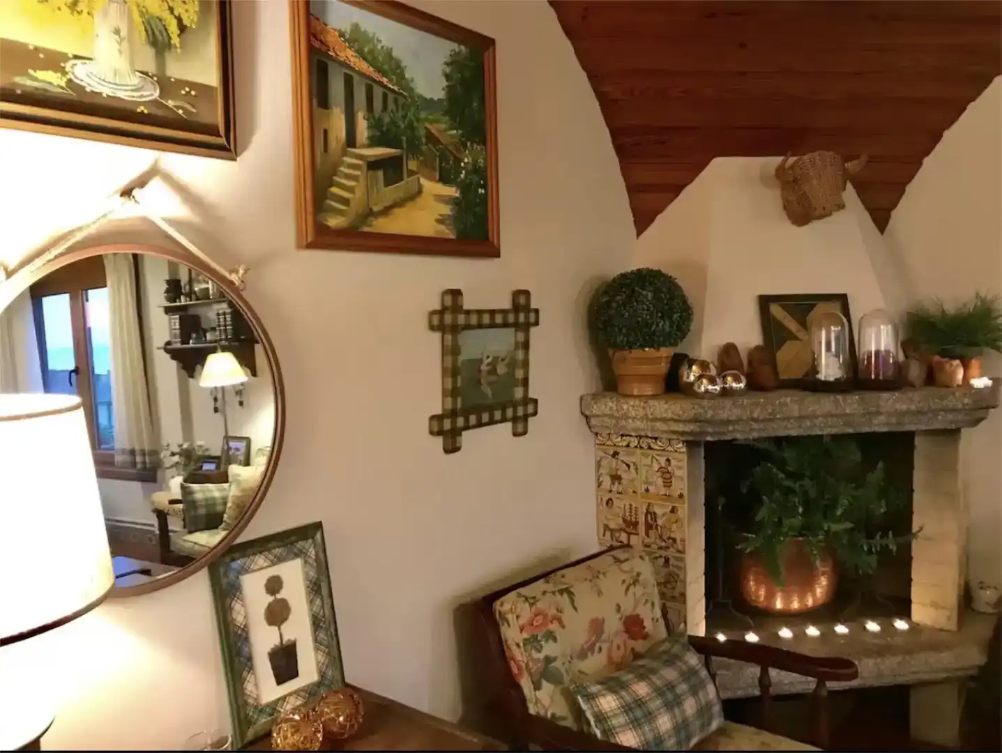 Living room of Houses for sale in Ares  with Private garden, Storage room and Swimming Pool