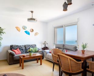 Living room of Attic for sale in Vera  with Air Conditioner, Terrace and Furnished