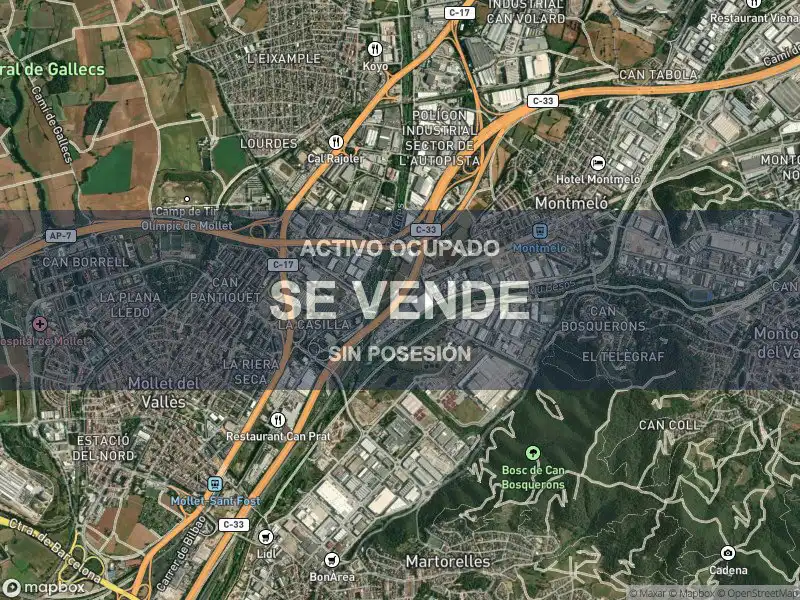Exterior view of Flat for sale in Mollet del Vallès