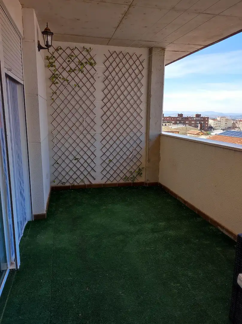 Balcony of Duplexes for sale in Hellín  with Air Conditioner, Heating and Parquet flooring