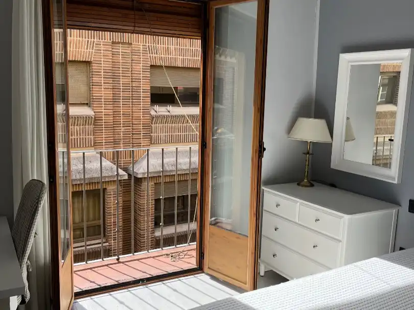 Terrasse von Wohnung zur Miete in Valladolid Capital mit Terrasse
