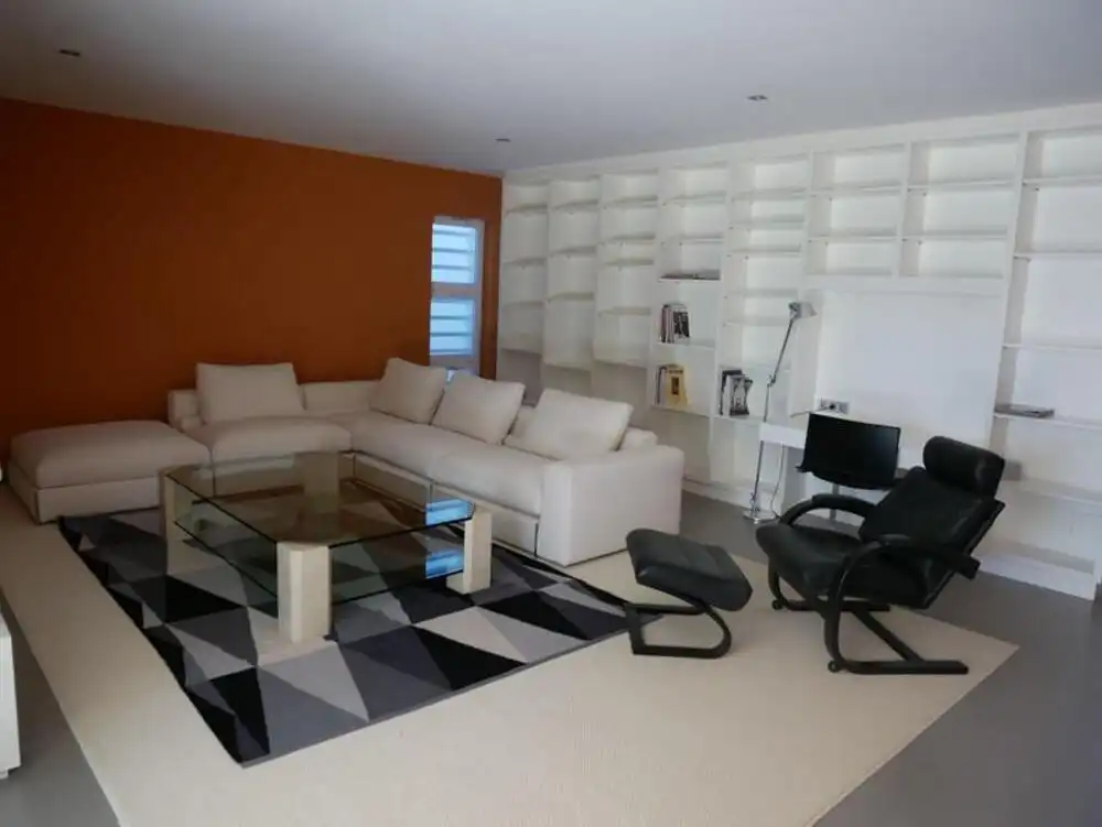 Sala de estar de Casa o chalet de alquiler en Marbella con Aire acondicionado, Calefacción y Jardín privado