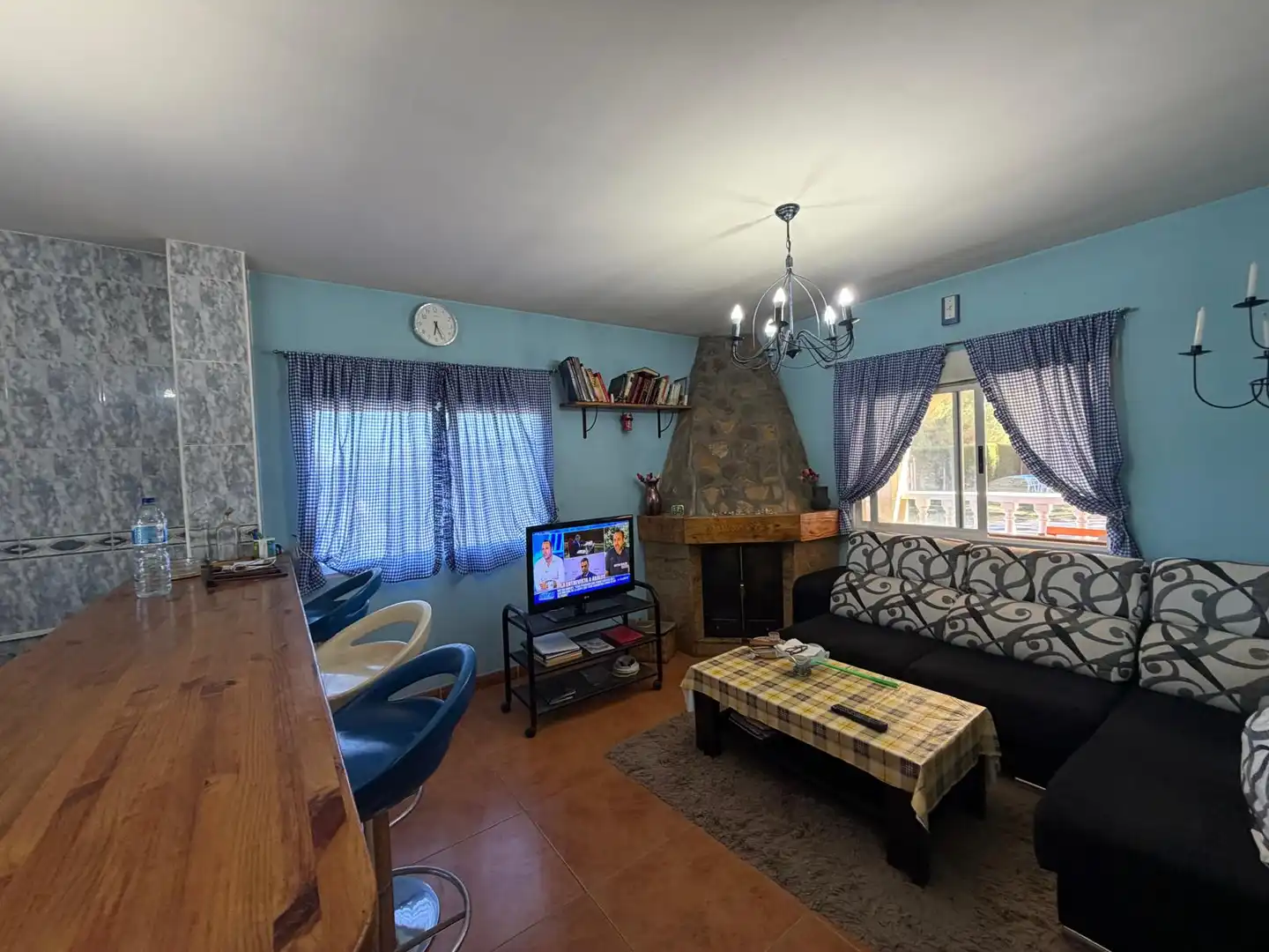 Sala de estar de Finca rústica en venta en Traspinedo con Calefacción, Jardín privado y Terraza