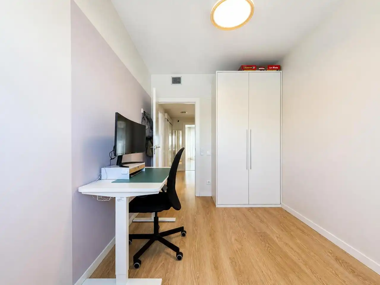 Schlafzimmer von Wohnung zum Verkauf in Badalona mit Klimaanlage, Heizung und Terrasse