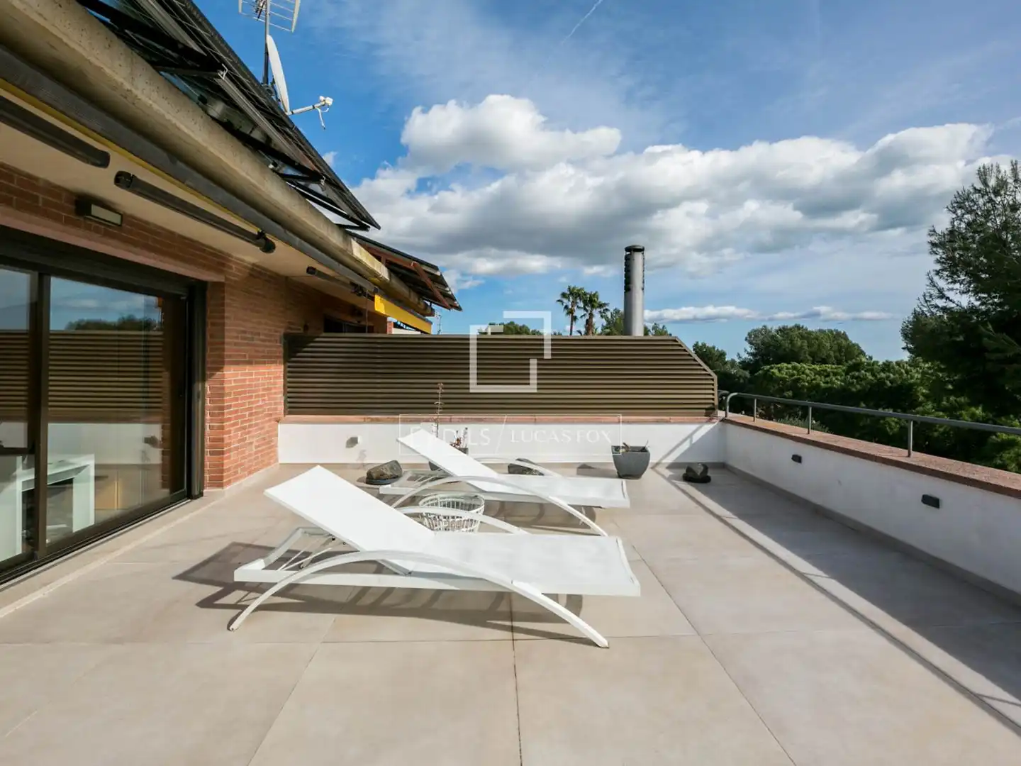 Terrace of Houses for rent in Castelldefels  with Air Conditioner, Private garden and Terrace