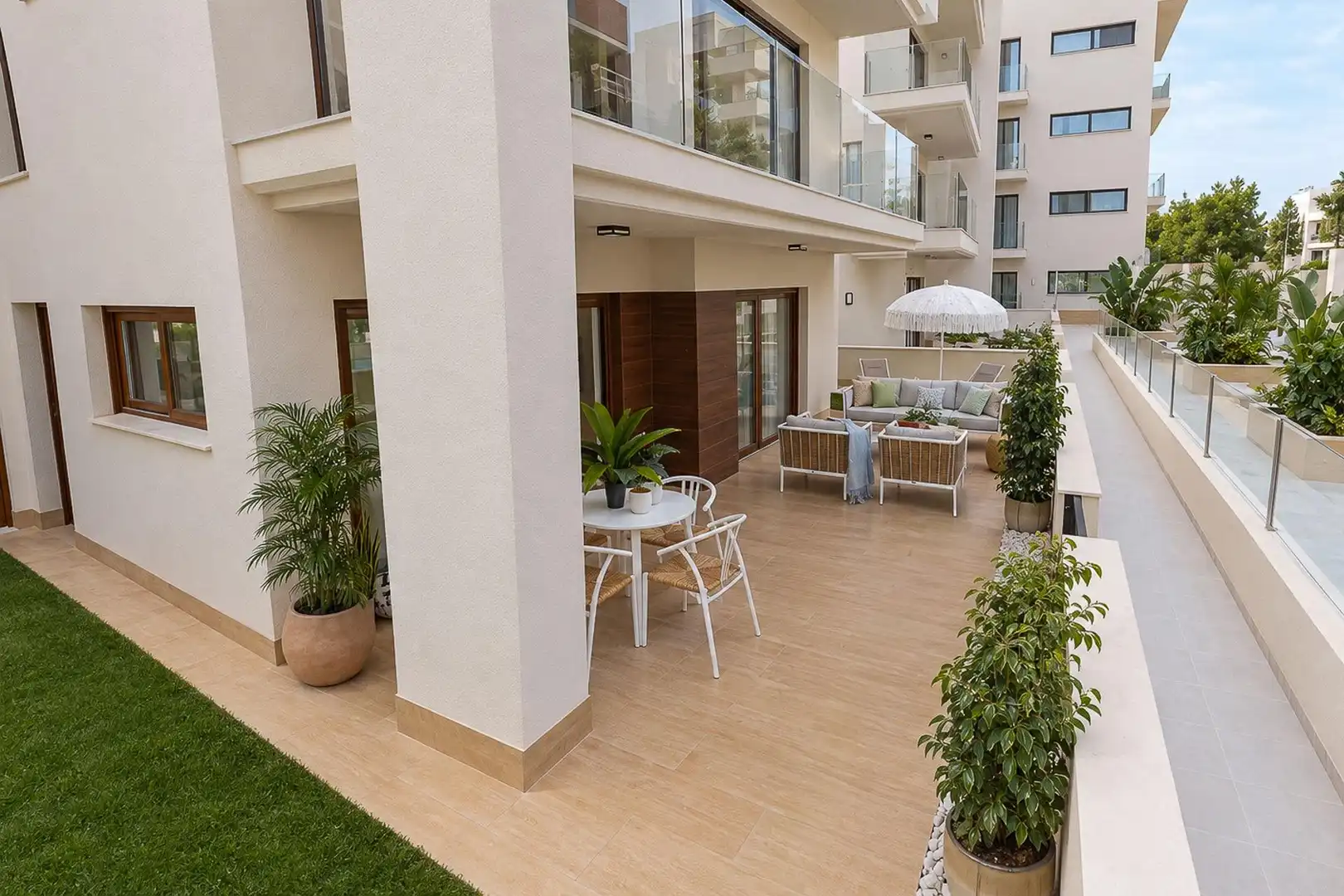 Terraza de Apartamento en venta en Campo de Murcia