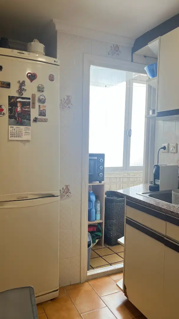 Kitchen of Flat for sale in Valencia  with Air Conditioner