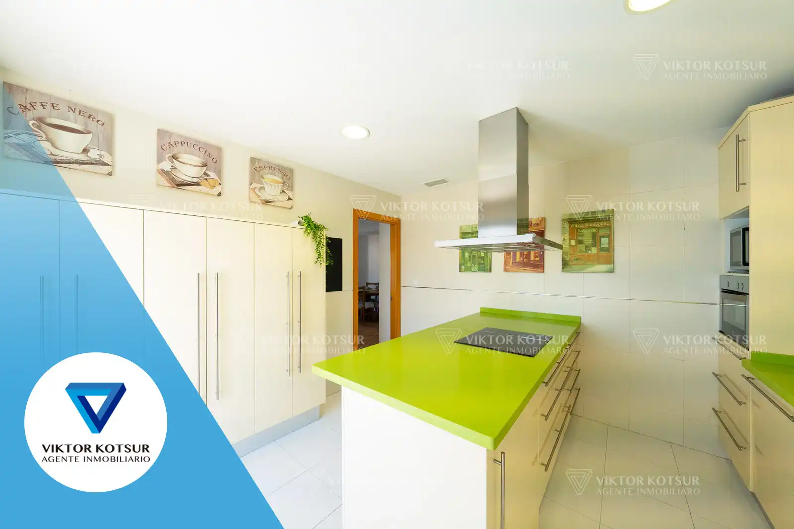 Cocina de Ático en venta en Roquetas de Mar con Aire acondicionado, Parquet y Terraza