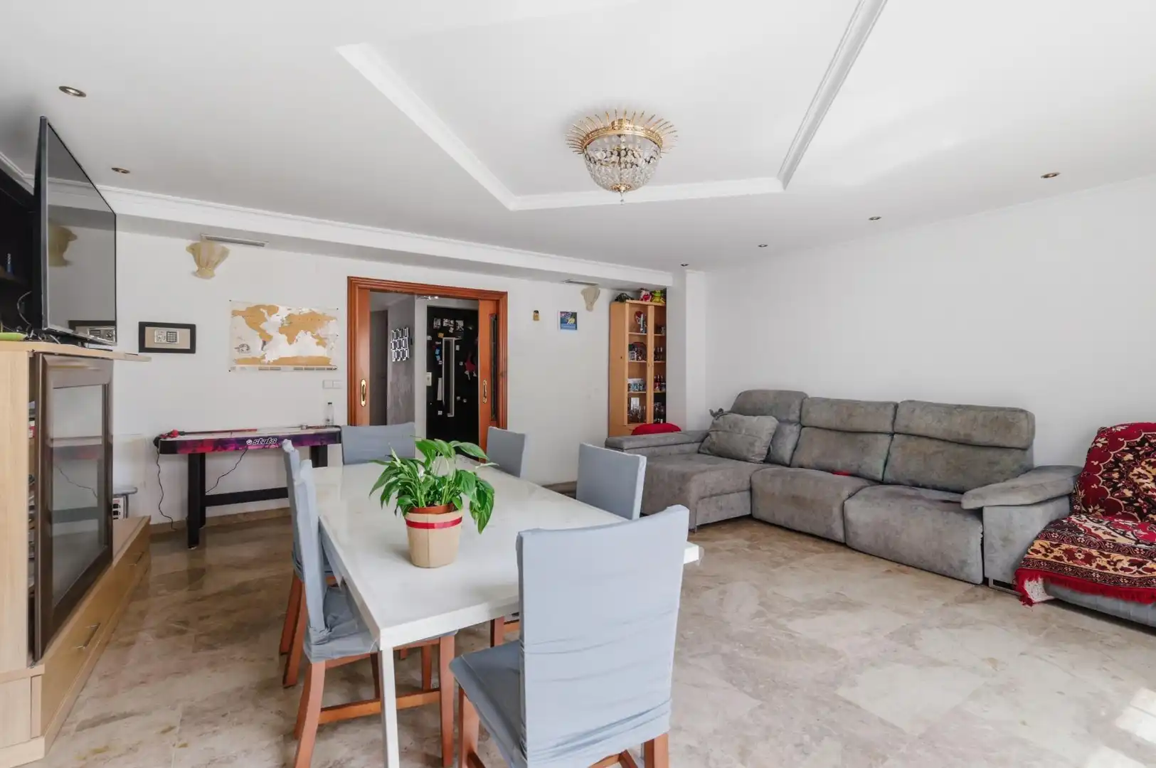 Living room of Detached homes for sale in Godella  with Air Conditioner, Terrace and Furnished