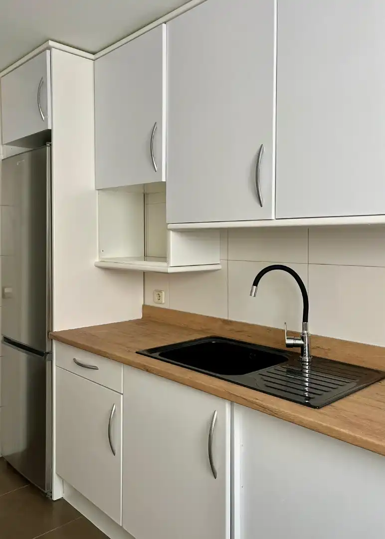 Cuina de Dúplex de lloguer en Torrijos amb Aire condicionat, Calefacció i Forn