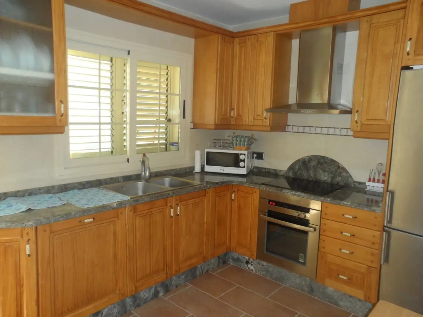 Cuina de Casa o xalet en venda en Cuevas del Almanzora amb Aire condicionat, Jardí privat i Terrassa