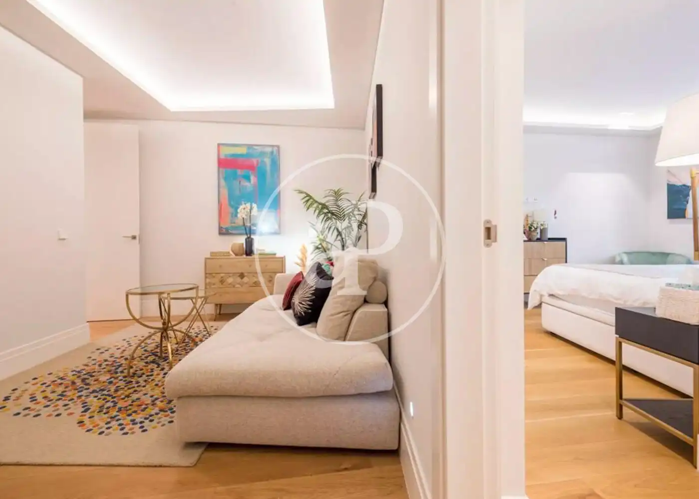 Sala de estar de Piso en venta en Madrid con Aire acondicionado, Calefacción y Amueblado