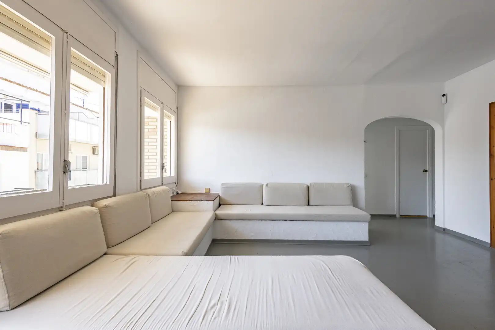 Sala d'estar de Pis en venda en Sitges amb Calefacció, Terrassa i Balcó