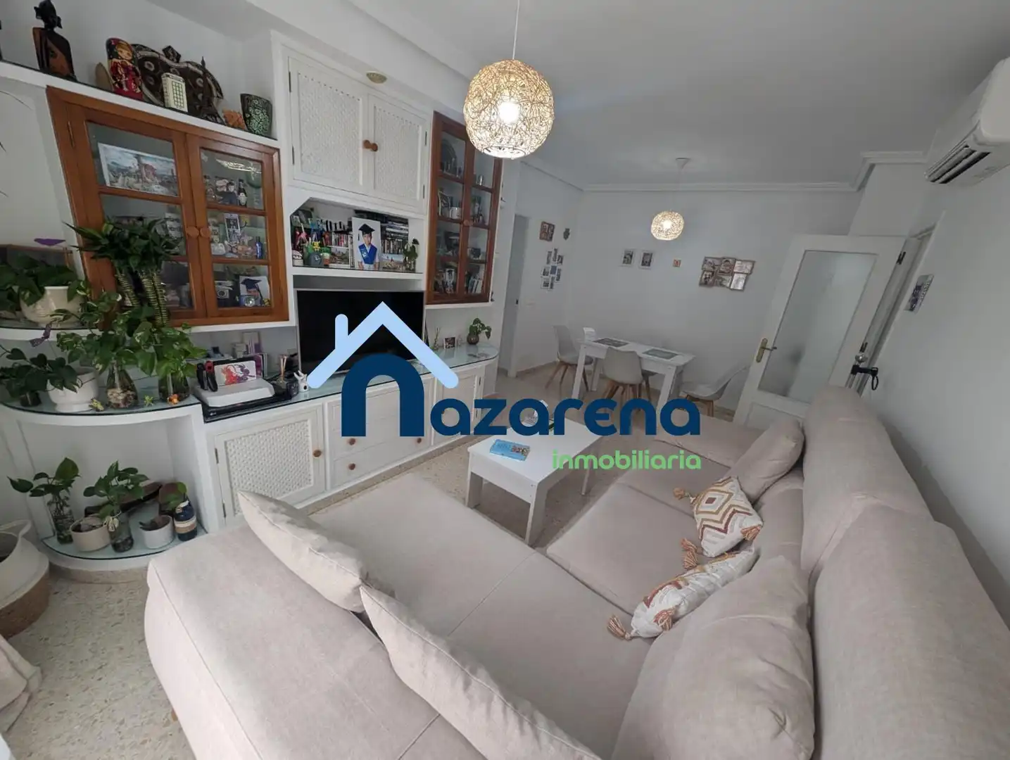 Sala de estar de Piso en venta en Dos Hermanas con Aire acondicionado, Calefacción y Balcón