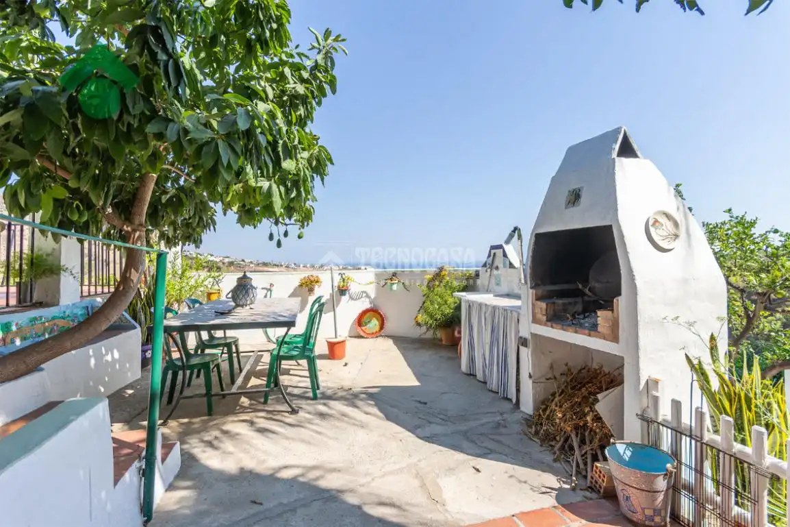 Terrassa de Finca rústica en venda en Nerja amb Jardí privat, Terrassa i Piscina