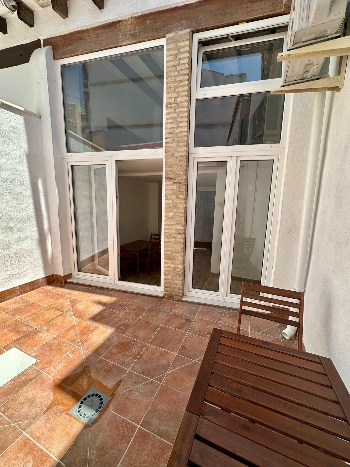 Terrassa de Planta baixa de lloguer en  Valencia Capital amb Aire condicionat, Calefacció i Terrassa