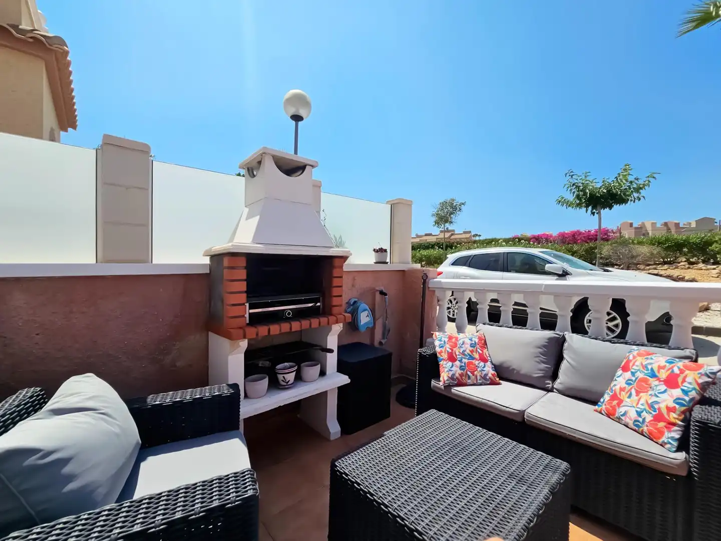 Terrassa de Casa o xalet en venda en Santa Pola amb Aire condicionat, Jardí privat i Moblat