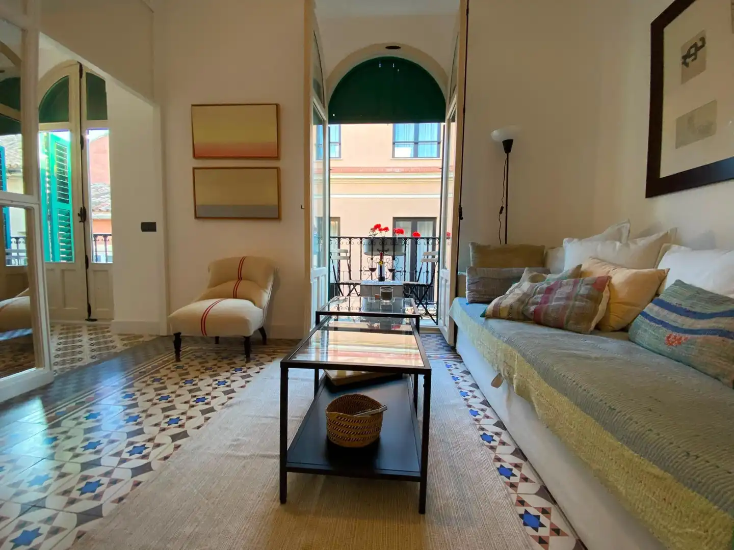 Sala de estar de Piso en venta en Málaga con Aire acondicionado, Calefacción y Amueblado
