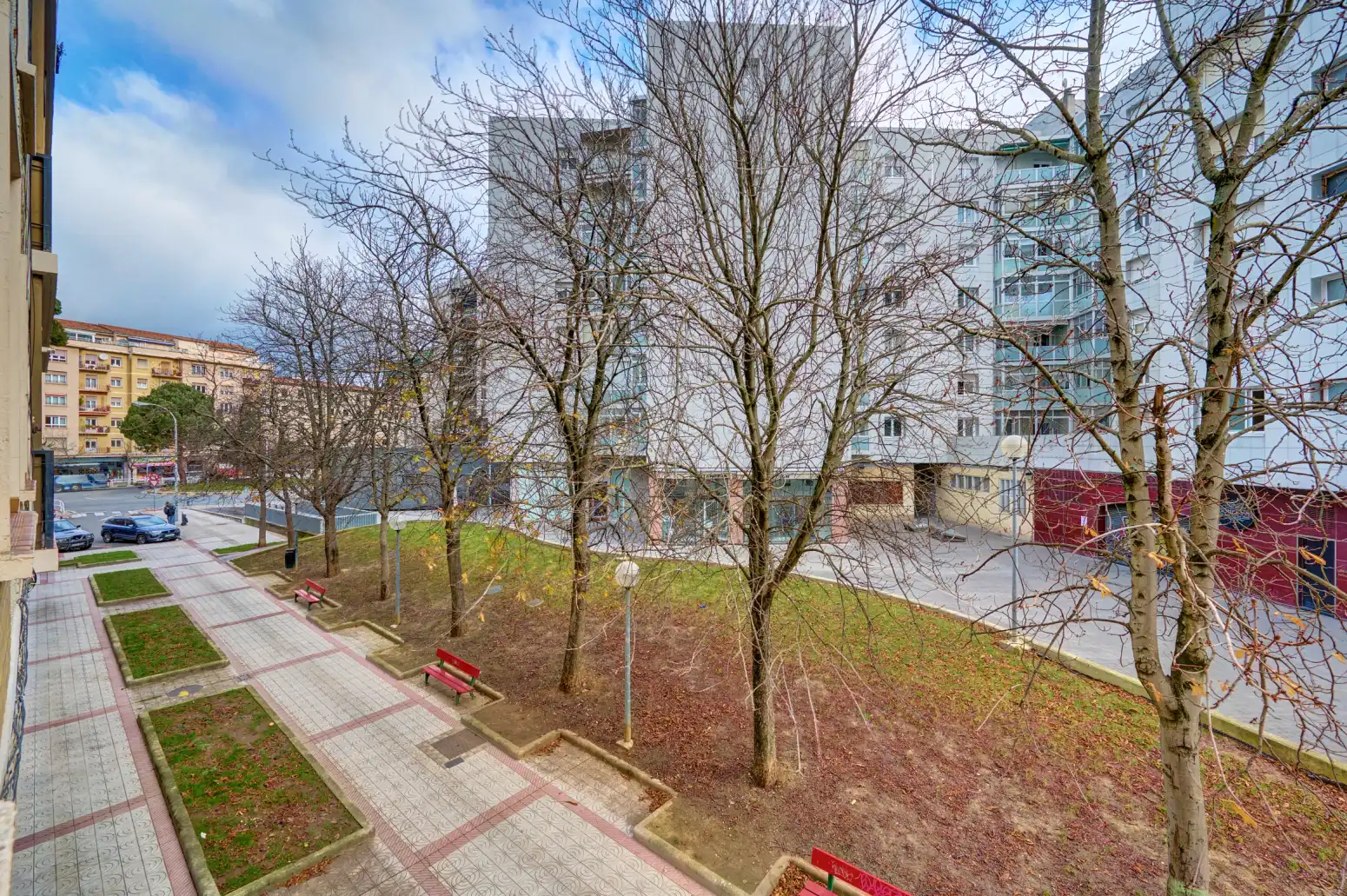 Exterior view of Flat for sale in  Pamplona / Iruña  with Heating and Parquet flooring