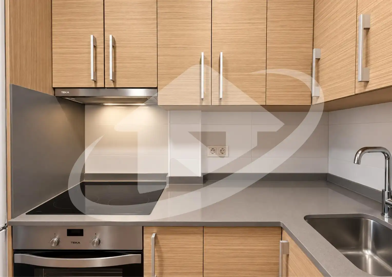 Kitchen of Flat for sale in Sabadell  with Heating and Balcony