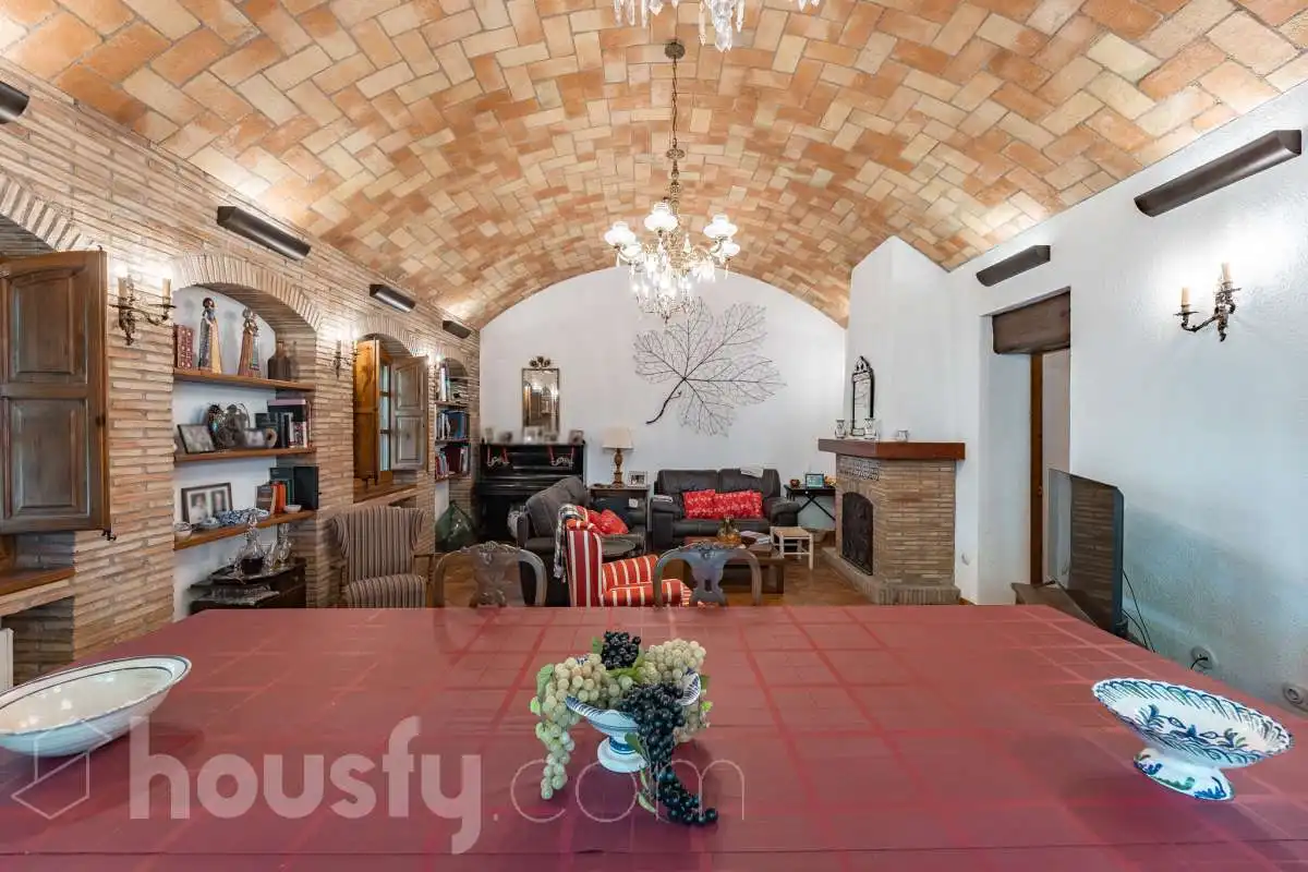Sala de estar de Casa o chalet en venta en Castellví de la Marca con Jardín privado, Terraza y Trastero