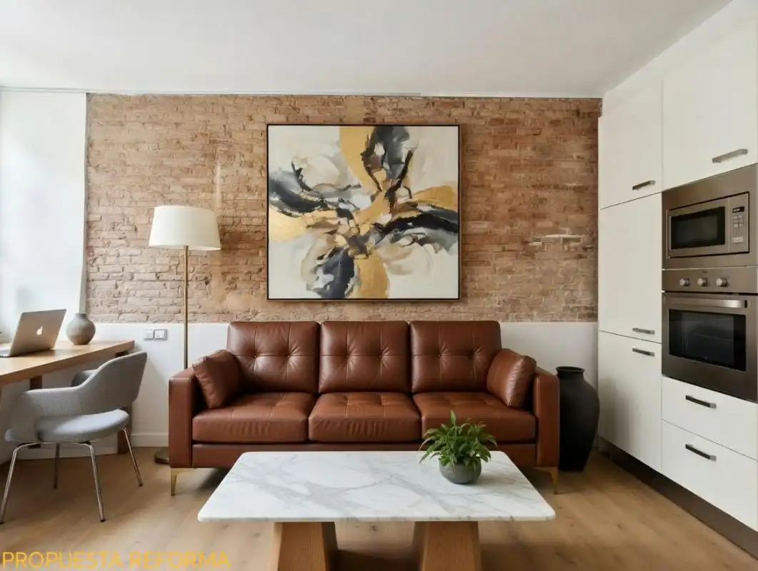 Sala d'estar de Dúplex en venda en Barcelona amb Aire condicionat, Calefacció i Terrassa