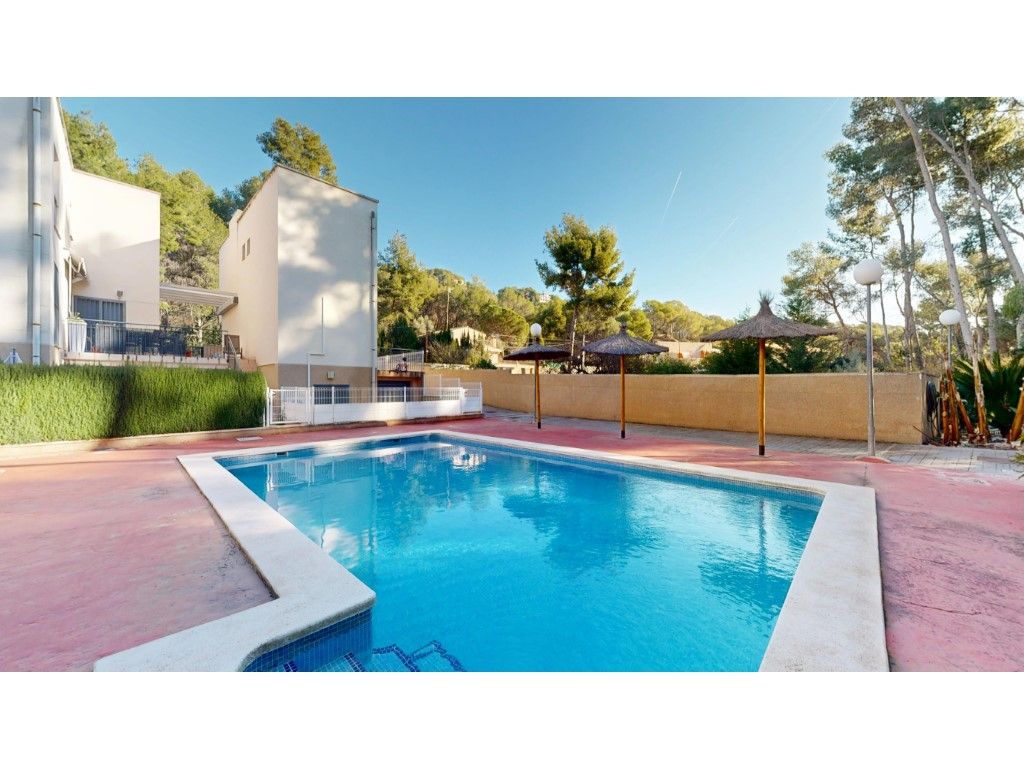 Swimming pool of Single-family semi-detached for sale in Náquera  with Air Conditioner, Terrace and Balcony