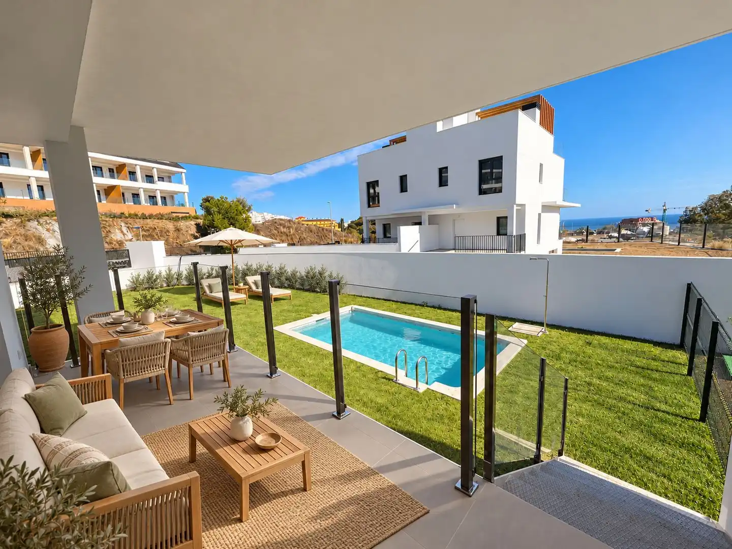 Casa a schiera con piscina in vendita a Torremuelle