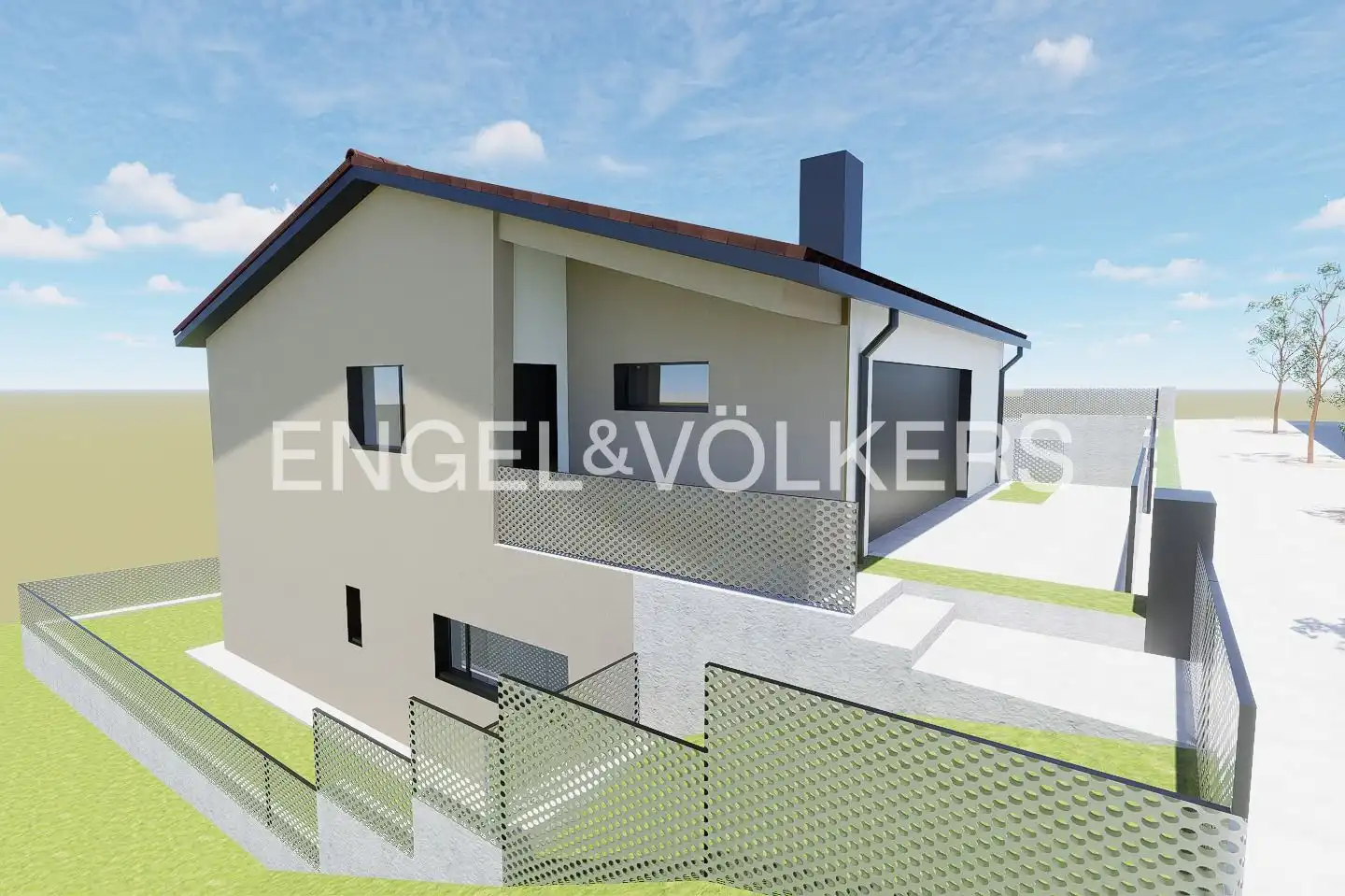 Exterior view of Houses for sale in La Roca del Vallès  with Air Conditioner, Heating and Private garden