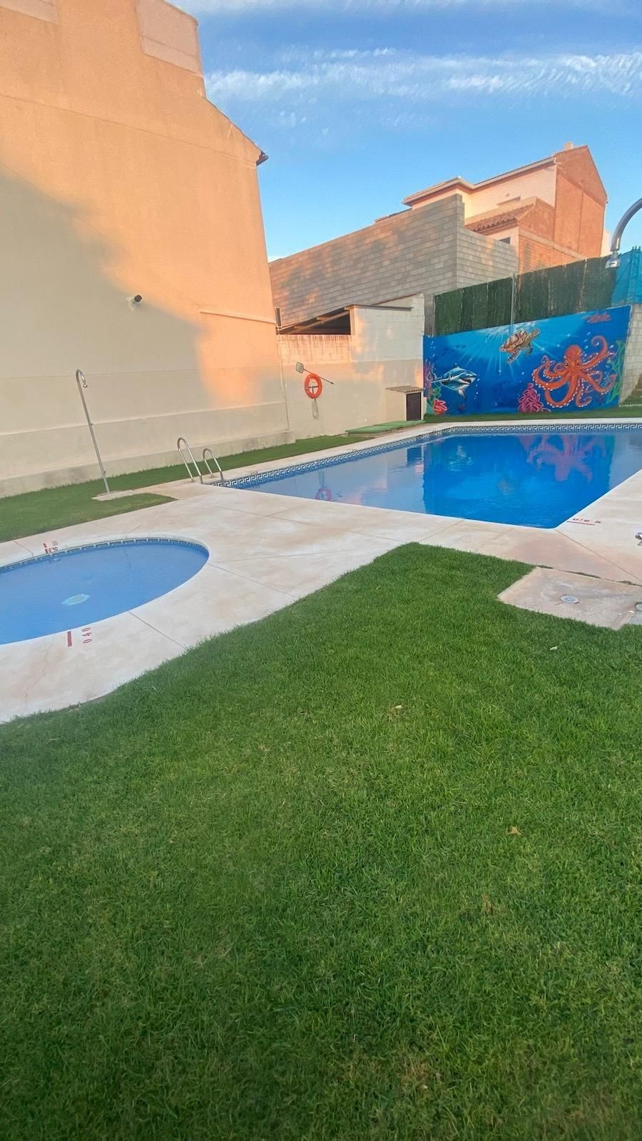Swimming pool of Single-family semi-detached for sale in Alameda  with Air Conditioner, Terrace and Community pool