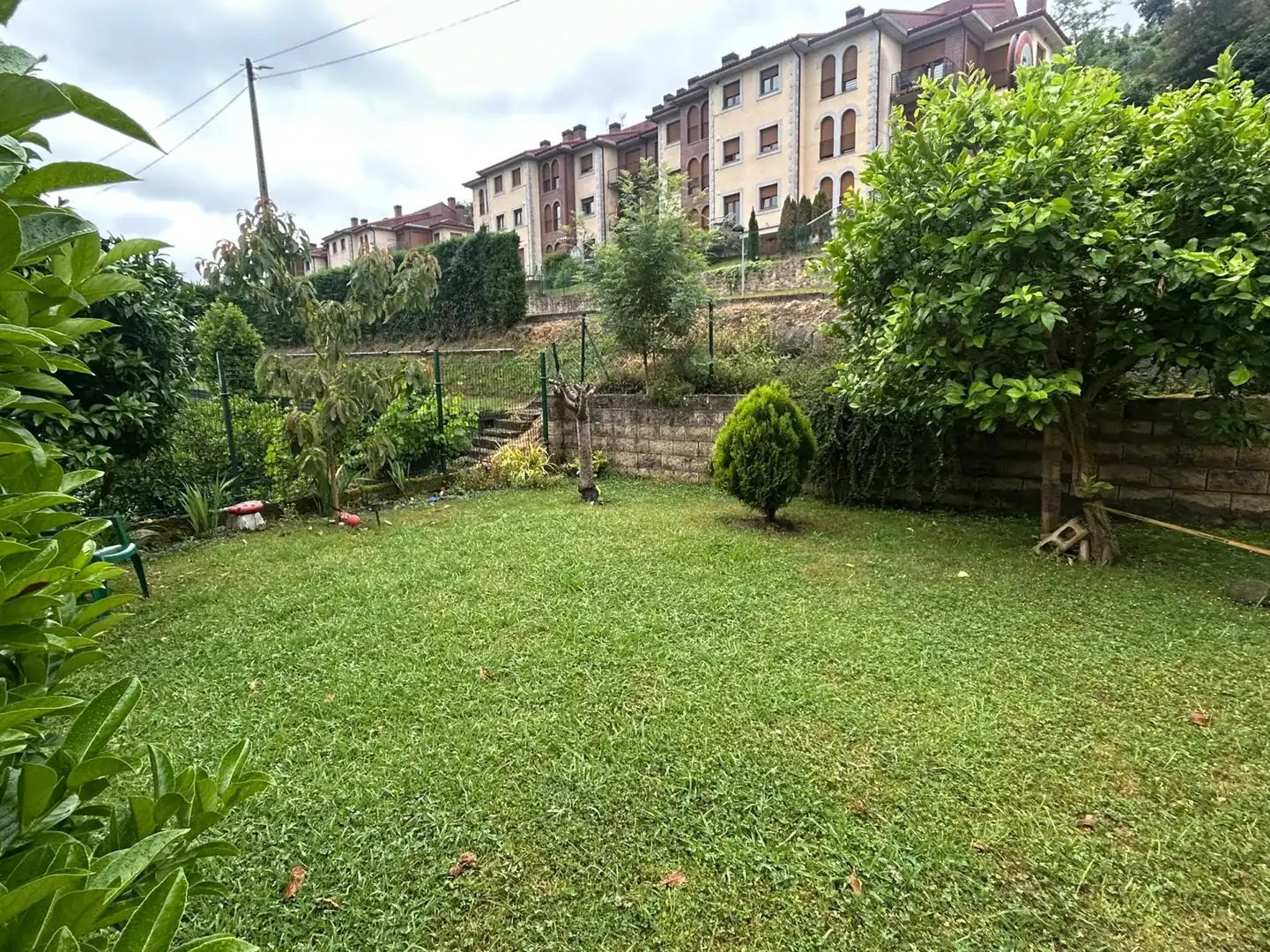 Jardín de Piso de alquiler en Corvera de Toranzo con Calefacción, Jardín privado y Terraza