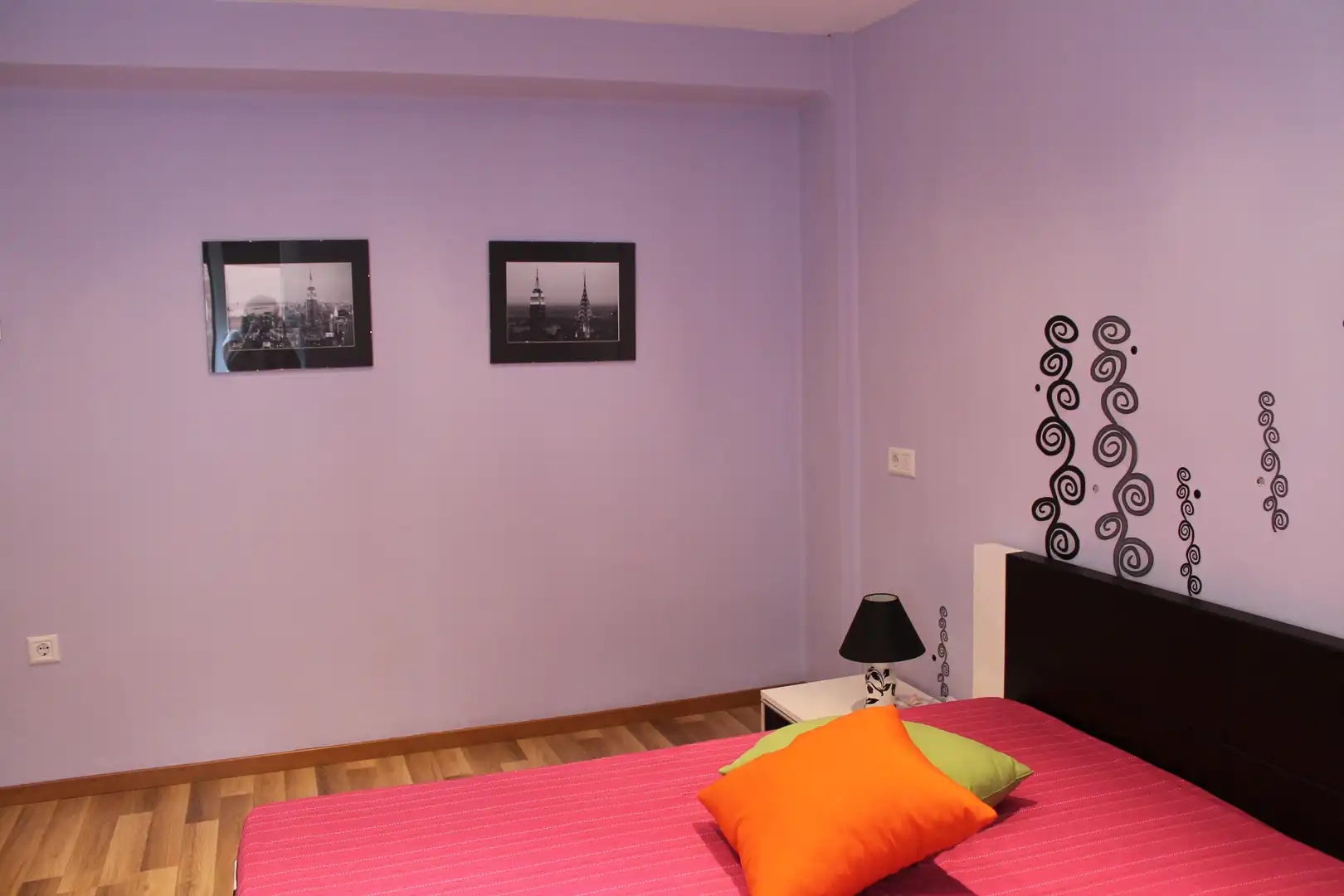 Schlafzimmer von Wohnung zum Verkauf in Mieres (Asturias) mit Heizung, Abstellraum und Möbliert