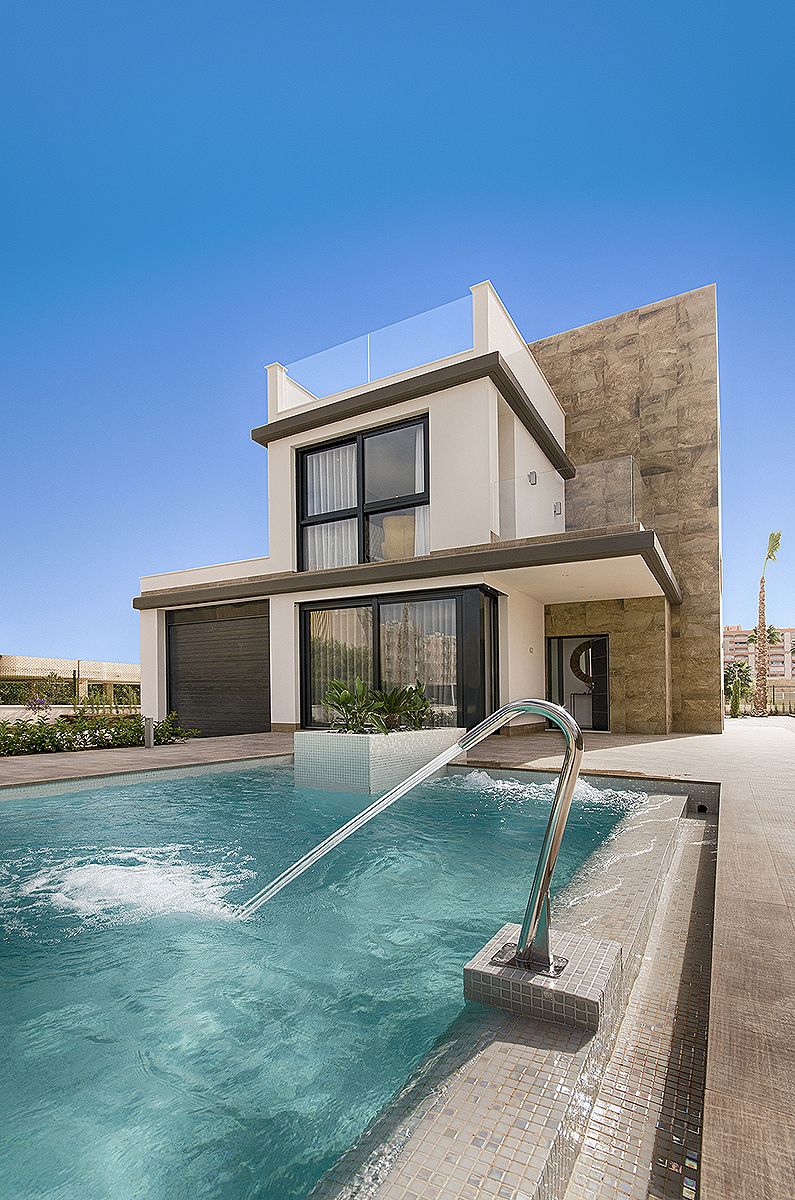 Exterior view of House or chalet for sale in Orihuela  with Air Conditioner, Terrace and Swimming Pool