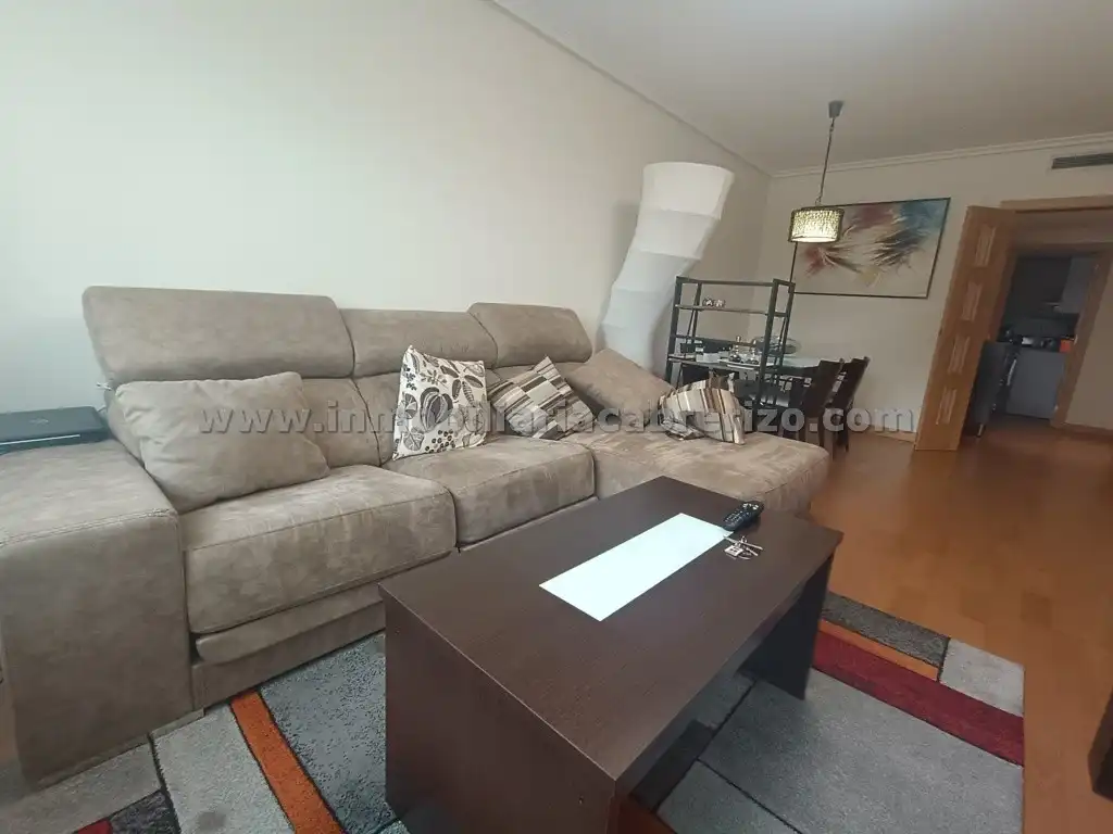 Sala de estar de Apartamento en venta en  Logroño con Aire acondicionado, Calefacción y Parquet