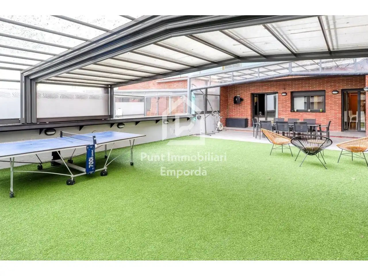 Terrace of Flat for sale in Figueres  with Air Conditioner, Heating and Private garden