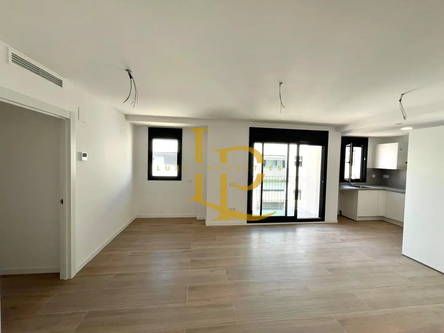 Sala de estar de Ático en venta en Terrassa con Aire acondicionado, Calefacción y Parquet