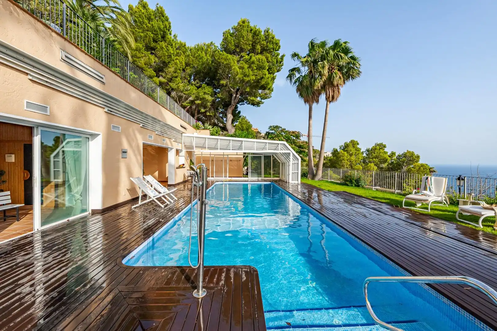 Piscina de Casa o chalet en venta en Altea con Aire acondicionado, Calefacción y Jardín privado