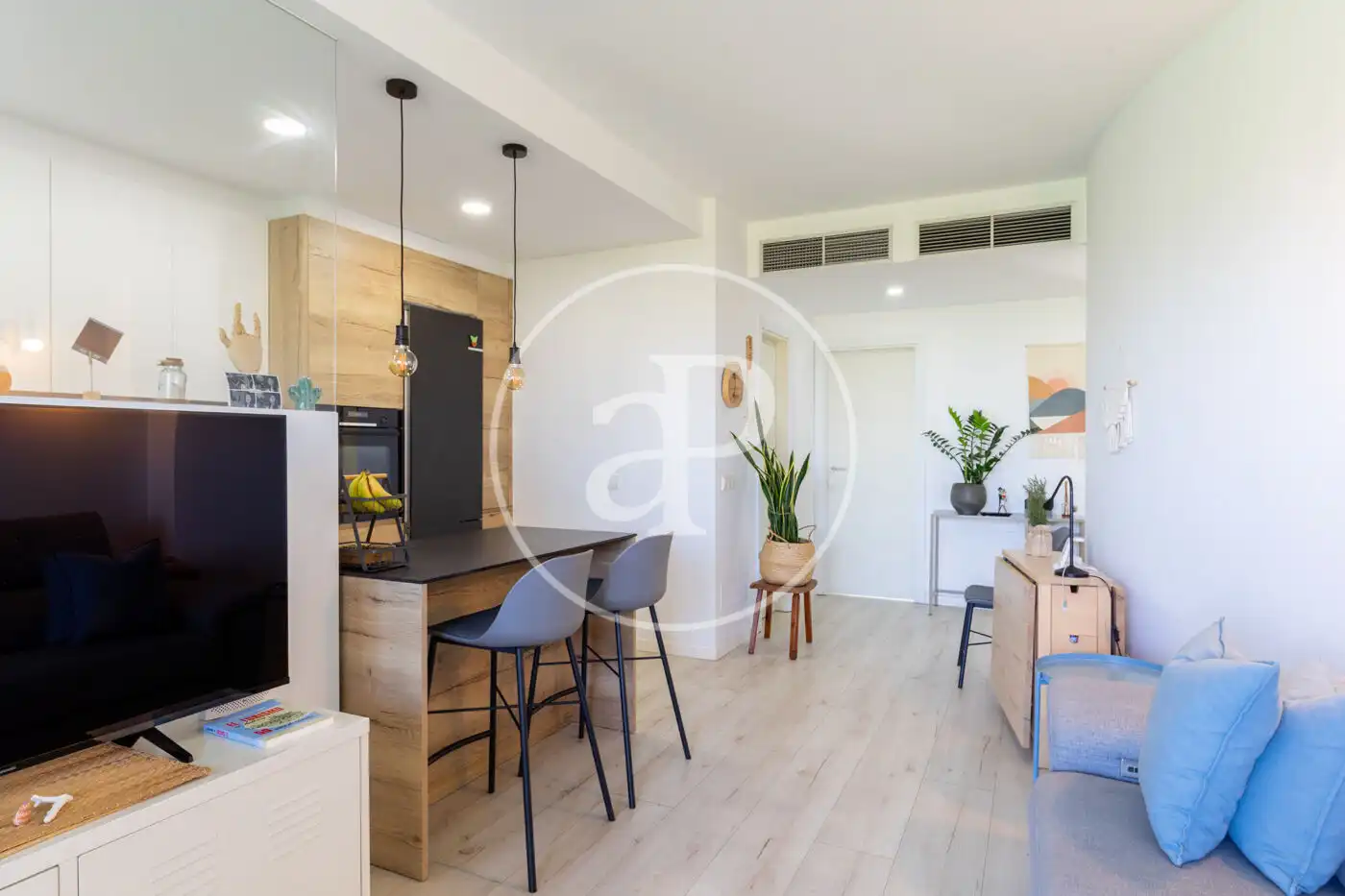 Kitchen of Flat for sale in  Palma de Mallorca  with Air Conditioner, Heating and Terrace
